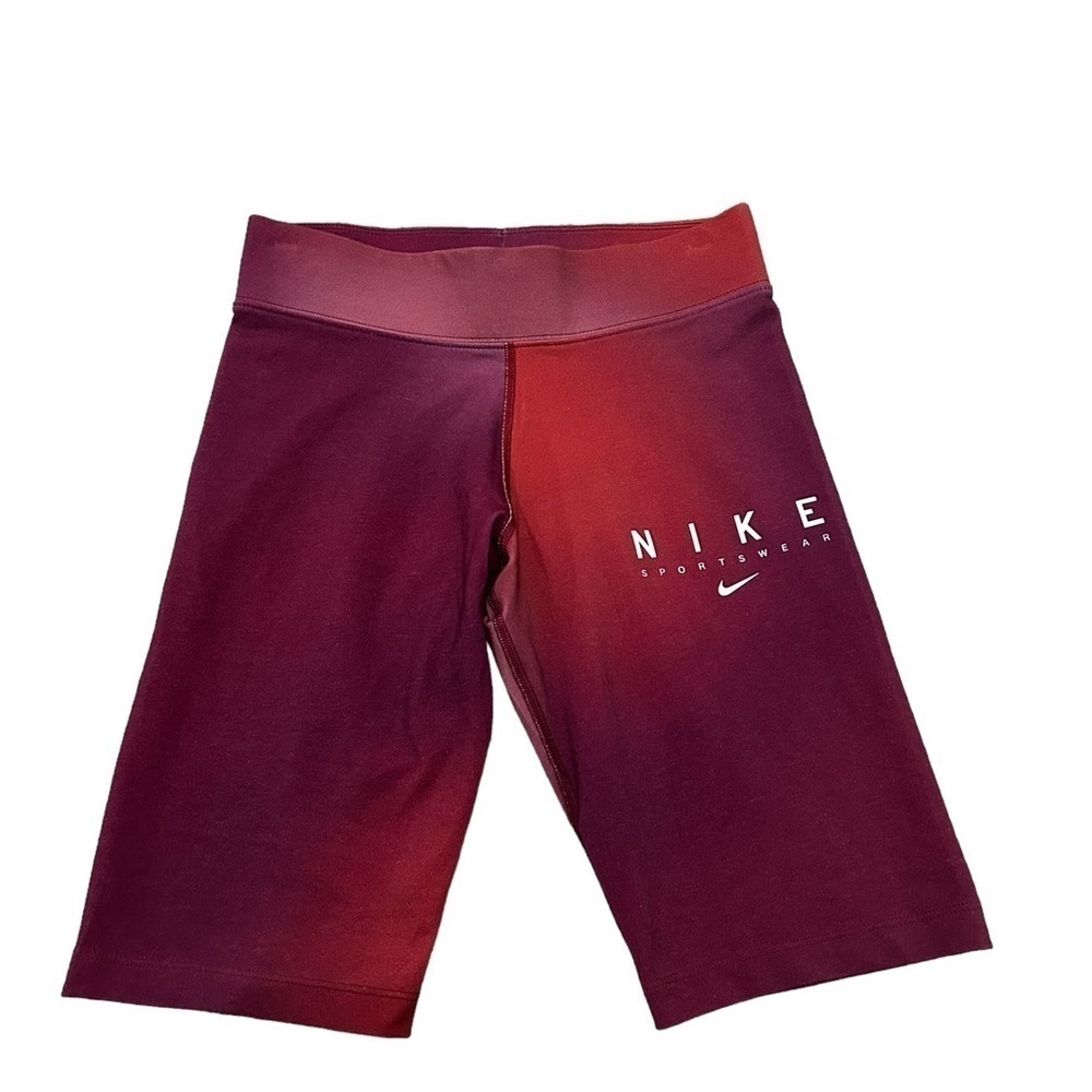 Nike Aura Essential Bike Active Stretch Short Desert Berry Ombre Size Small - Picture 5 of 13